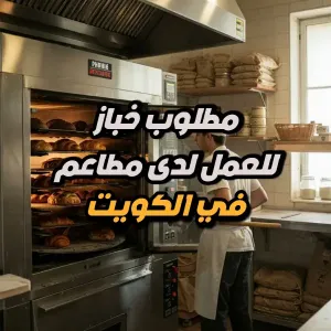 مطلوب خباز - فران - خبز شباتي وباراتا – للعمل لدى مطاعم Grace Group Restaurants – الكويت