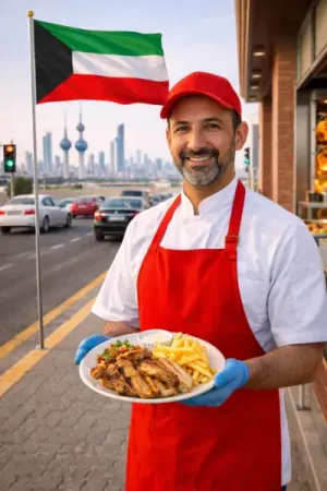 مطلوب عامل مطبخ ونادل للعمل في مطعم في الكويت