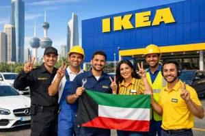 مطلوب موظفين للعمل في ايكيا للأثاث في الكويت