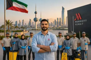 مطلوب مشرف خدمات تنظيف الساحات والمطابخ للعمل في فندق ماريوت الكويت