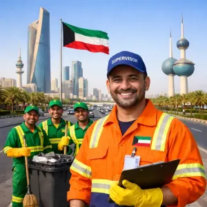 مطلوب شخص امين بخبرة في عمليات التنظيف للعمل كمدير لشركة تنظيف في الكويت براتب ممتاز