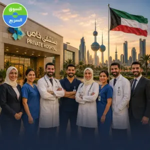 47 وظيفة جديدة في مستشفى خاص في الكويت في الوظائف الطبية و التمريضية و الفنية . مطلوب أطباء . ممرضين . ممرضات . فنيين . موظفين .في الكويت وبراتب ممتاز