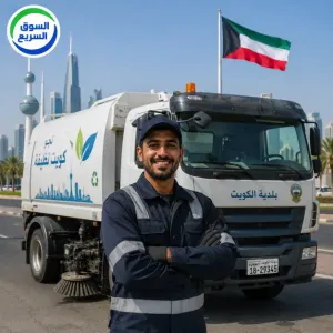 مطلوب سائق للعمل في شركة تنظيفات في الكويت - رواتب متميزة في شركة تنظيفات كبرى