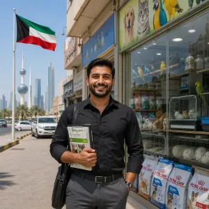 مطلوب مندوب مبيعات ادوية بيطرية التعامل مع الجمعيات و الصيدليات والمستشفيات البيطرية في الكويت وبراتب ممتاز