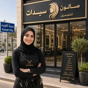 مطلوب موظفة تصفيف شعر و تركيب وصلات شعر للعمل في صالون سيدات في الكويت وبراتب ممتاز