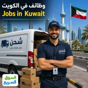 مطلوب سائق للعمل في شركة شحن في الكويت براتب ممتاز
