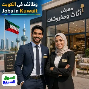 مطلوب بائع أو بائعة أثاث للعمل في معرض أثاث ومفروشات في الكويت وبراتب ممتاز