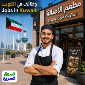 مطلوب موظف للعمل مساعد طباخ في مطعم تجهيزات غذائية في الكويت براتب ممتاز